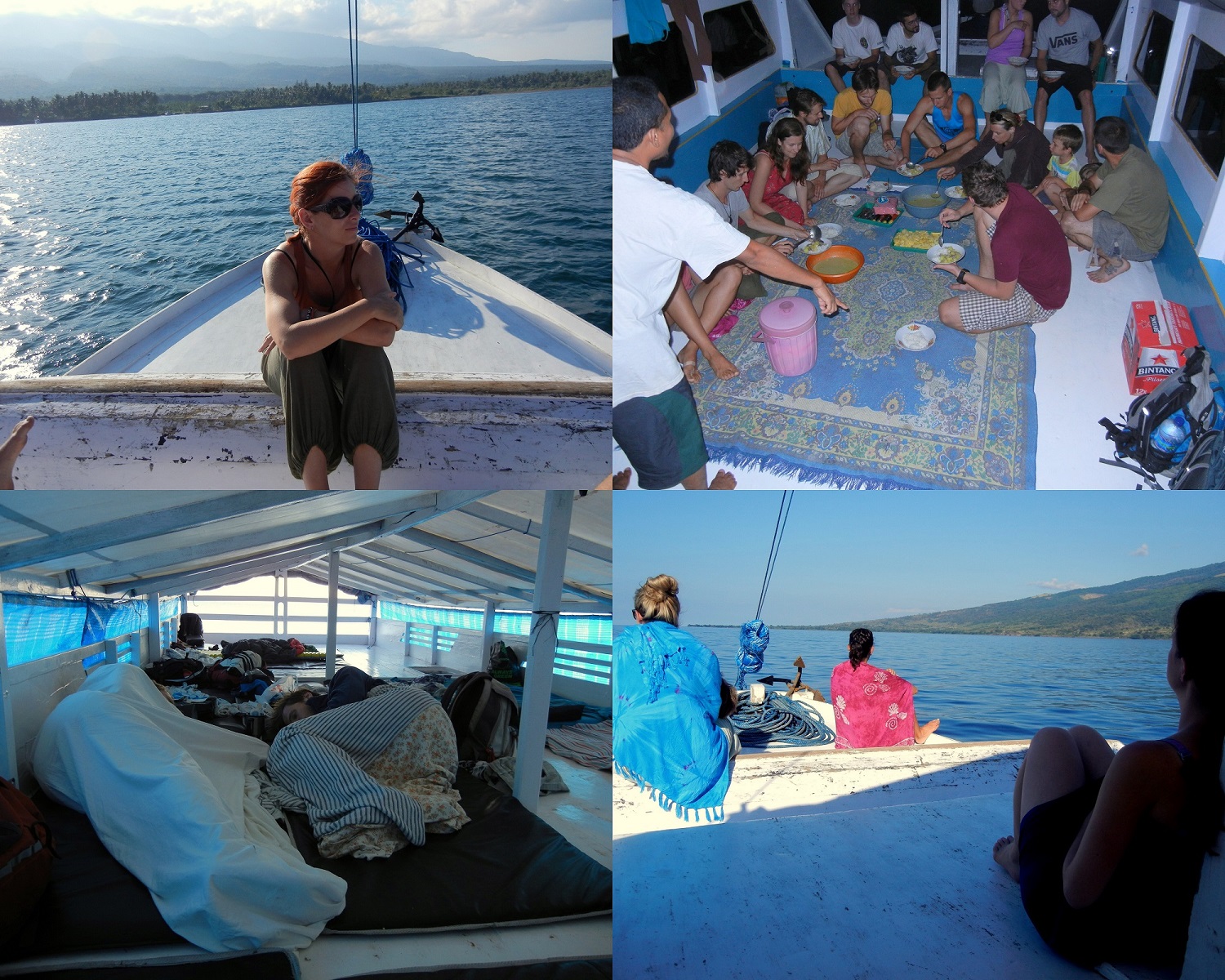 Indonésie - plavba z ostrova Lombok na Flores